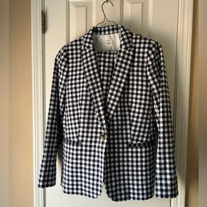 JCrew size 10 gingham suit